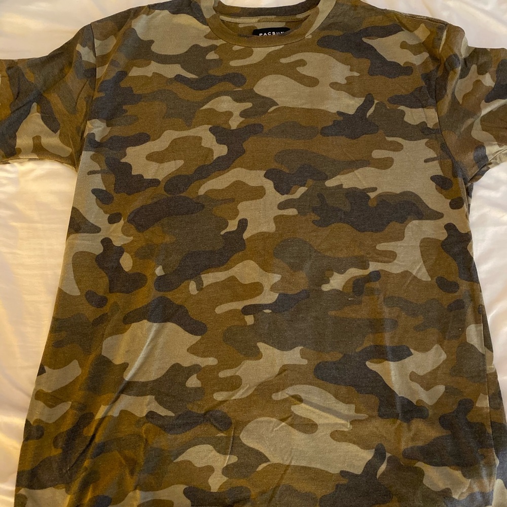 Oversized camo Pacific Sunwear T-shirt